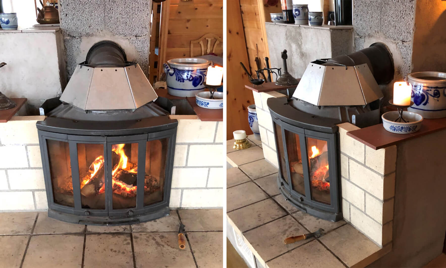 Vanha puinen sisäosa Dovresta