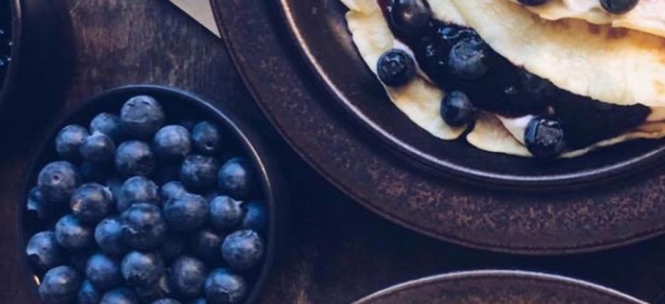 Blåbær pannekaker